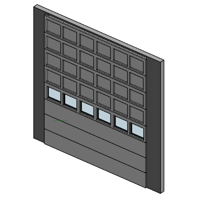 Garage Door 12x14 with windows 12763
