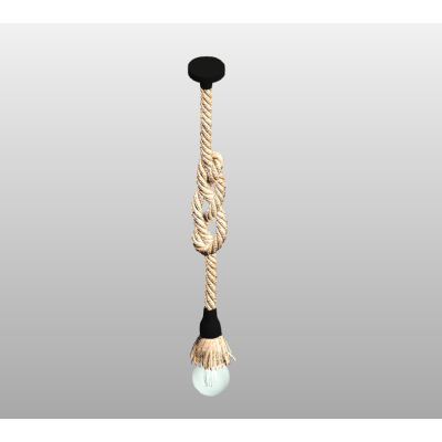 Rope Pendant Light