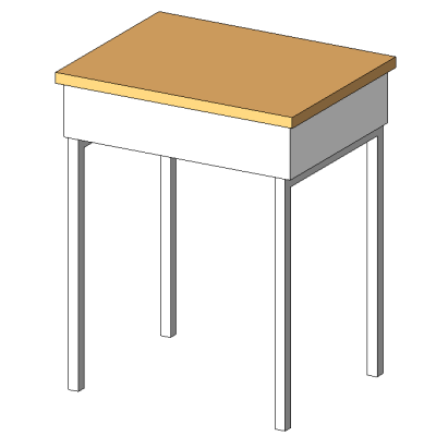 Student Desk 600x740mm