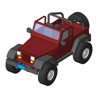 An off-road jeep 5340