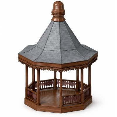 Malay-Style Octagonal Gazebo