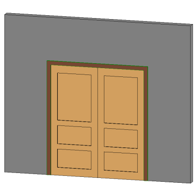 Double Door Panel