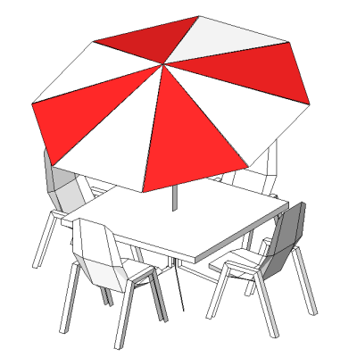 Modern Patio Table