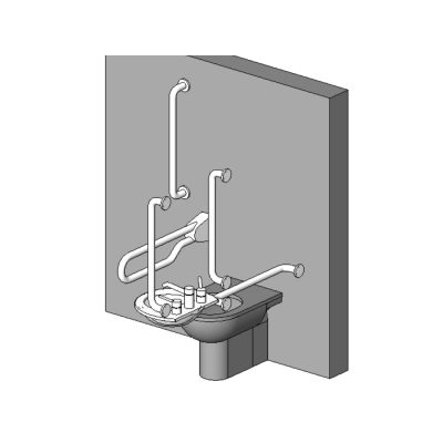 Adapted toilet _ casa de banho adaptativa