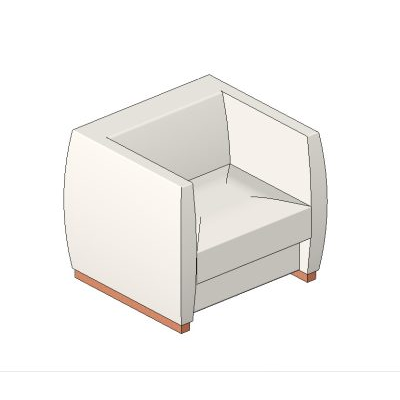 White Cube Armchair