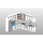 L-Shaped Kitchen Design