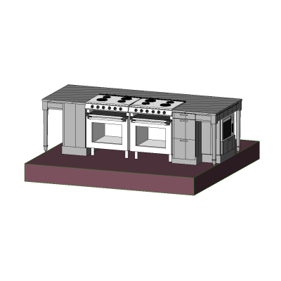 Cooktop Island 2535