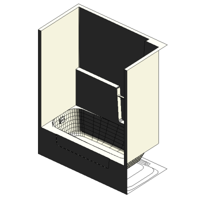 K-1585 Veracruz 60 inch Bath and Shower 1283