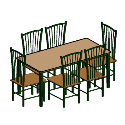 Sleek Dining Set