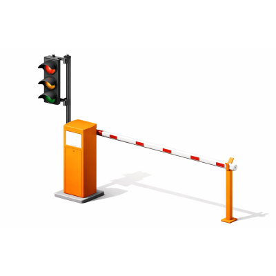 Automatic Road Barrier Gate with Traffic Light
