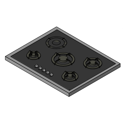 Plaque de cuisson - 5 unites