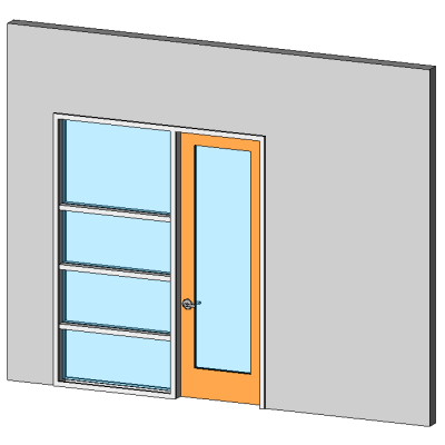 Door with Sidelight - Instance parameters
