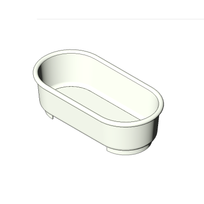 Luxurious Oval Freestanding Tub