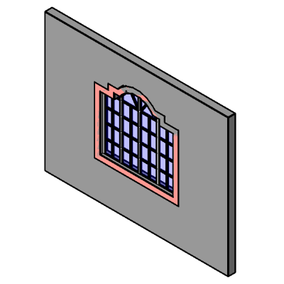 Colonial style casement window 2554