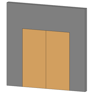 Double Door Flush