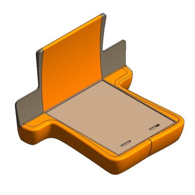 Futuristic Double Bed
