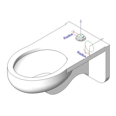 Wall-hung toilet