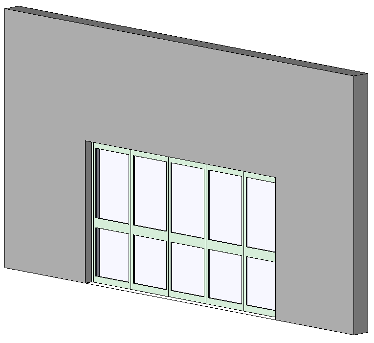 5 Panel Bi-Fold Door Metric