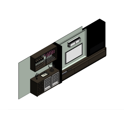 Modern Lounge Bar & TV Unit