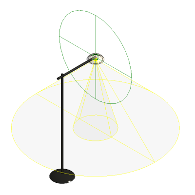 M Floor lamp - Arm extension
