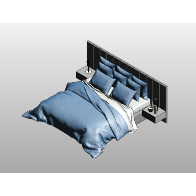 Elegant Bed Ensemble