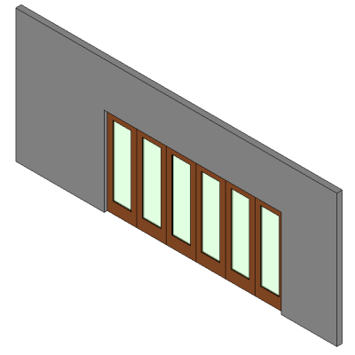 6 panel multi door