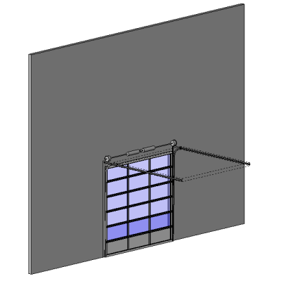 Robust Industrial Overhead Door