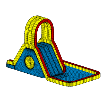 Colorful Children’s Backyard Slide