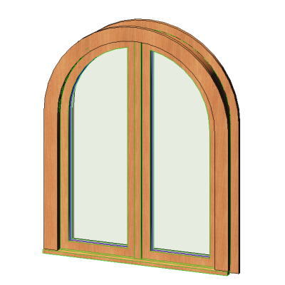 Quarter Round Top-Double w Trim