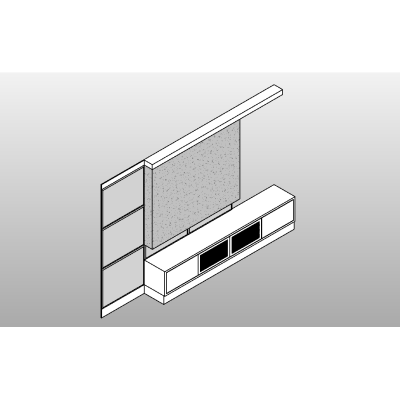Wall-Mounted TV Unit