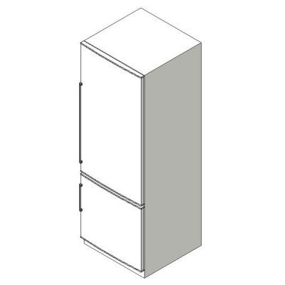 Single Door Refrigerator with Drawer Freezer