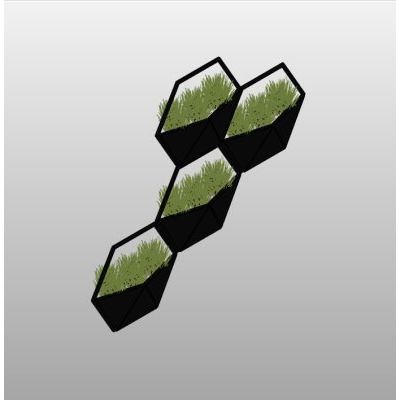Hexagonal Wall Decor