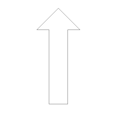 Direction Arrows - Straight
