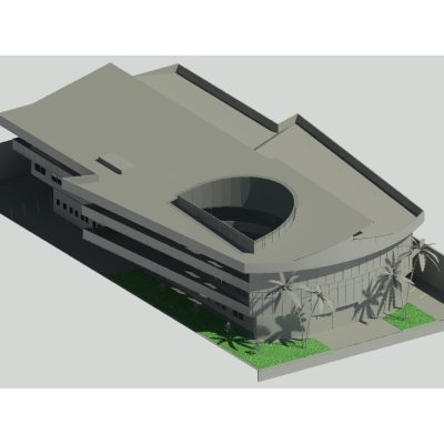 Cultural center - revit
