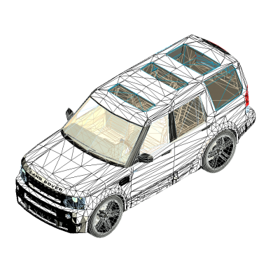 Land Rover Discovery 4 - Car Automobile Vehicle SUV