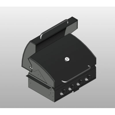 Built-in Barbecue with 4 Burners
