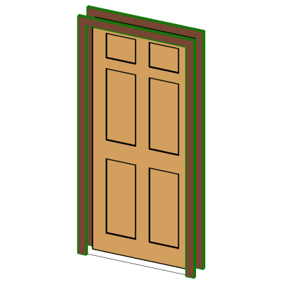 Classic Four-Panel Door Design
