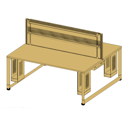VITAL PLUS Double Desks - Optimal Workspace