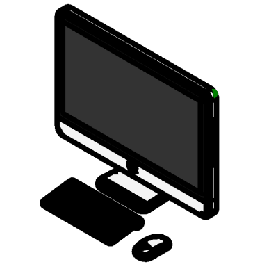 Apple iMac 27 modern workstation