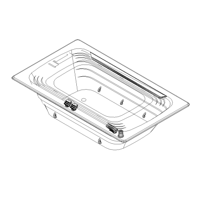 K-870-H2 Seawall 6 ft Bath 1249