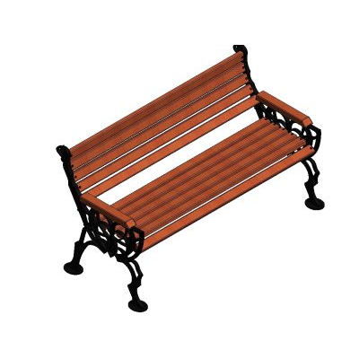 Classic Park Bench