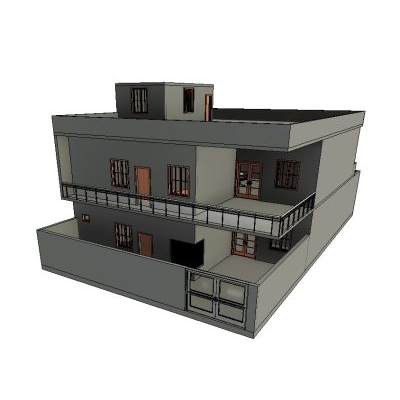 Two-Story Residential Building