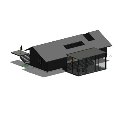 Bioclimatic Retreat Cabin Design