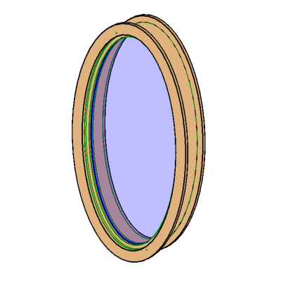 M Ellipse with Trim
