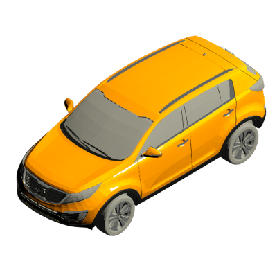 KIA Sportage - Car Automobile Vehicle SUV