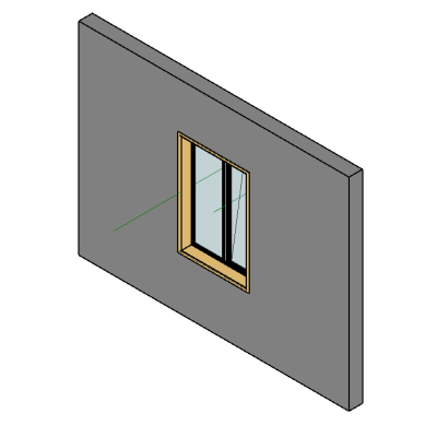 40mm Double Casement Window - even