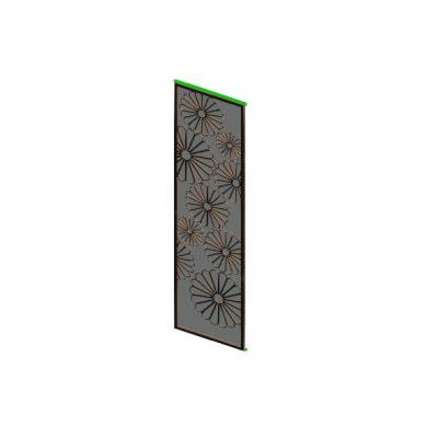 Wall Art with Floral Design