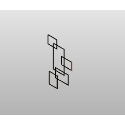 Fly Square Light Fixture