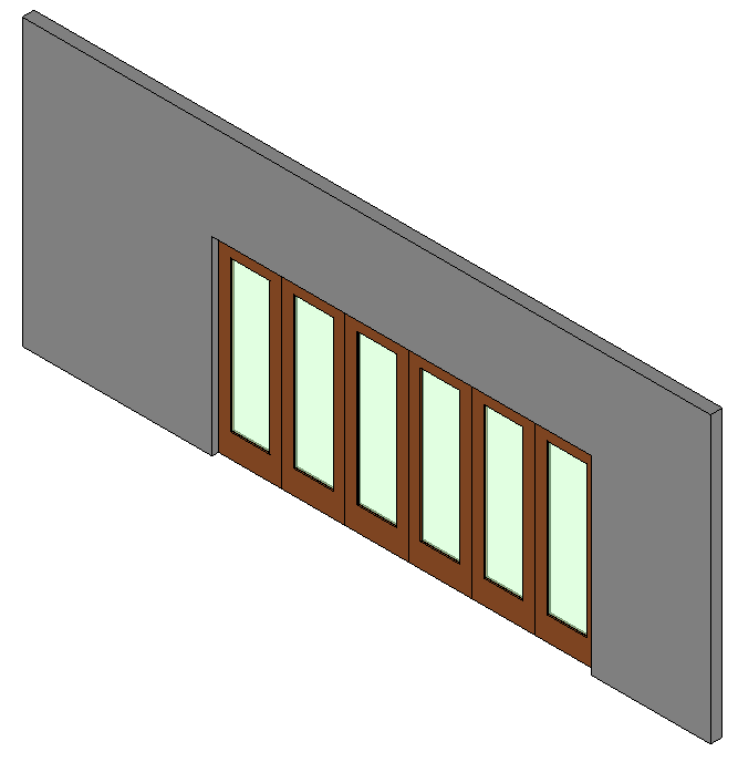 6 panel multi door