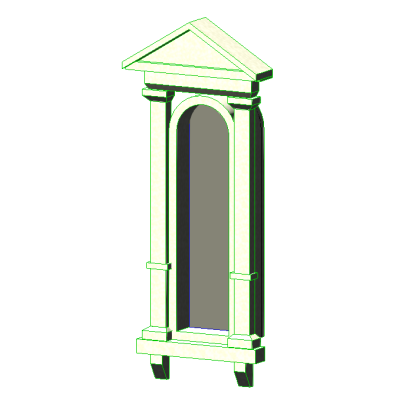 Fixed Round Top-Ornate